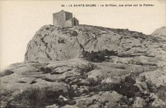CPA La Sainte Baume Le St Pilon vue prise sur le plateau