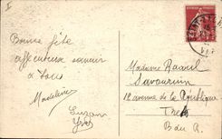 CPA La Sainte Baume Interieur de la Grotte