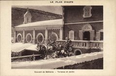 CPA Le Plan d'Aups Couvent de Bethanie Terrasse et jardin 