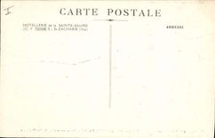 CPA Grotte de La Sainte Baume Statue en marbre de Ste Madeleine