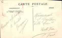 CPA La Sainte Baume La Grotte et le St Pilon