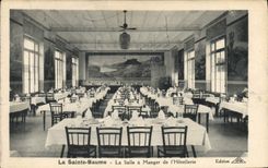 CPA La Sainte Baume La Salle a Manger de l'Hotellerie