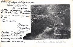 CPA La Sainte Baume Montee du Saint Pilon