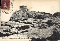 CPA La Sainte Baume Le Saint Pilon vue prise du Plateau