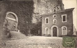 CPA La Sainte Baume Terrasse de la Grotte