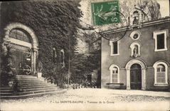 CPA La Sainte Baume Terrasse de la Grotte