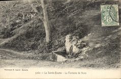 CPA La Sainte Baume La Fontaine de Nans