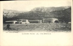 CPA La Sainte Baume Vue generale