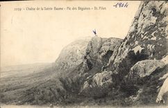 CPA Chaine de La Sainte Baume Pic de Beguines St Pilon