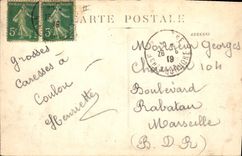 CPA La Sainte Baume Vue generale de la Foret Moutons