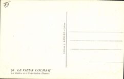 CPA Le Vieux Colmar Le Cloitre des Unterlinden (Musee)