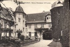 CPA Colmar Maison Fleischauer XVI siecle