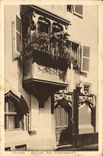 CPA Colmar Balcon Rue Schoengauer