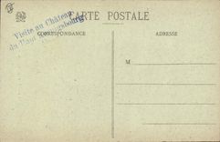 CPA Haut Koenigsbourg pont Levis qui conduit au Jardin Superieur