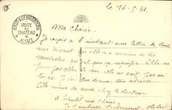 CPA Haut Koenigsbourg Vue prise a vold d'oiseau