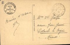 CPA Haut Koenigsbourg La Salle des Fetes