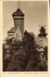 CPA Haut Koenigsbourg Le Beffroi et le Moulin
