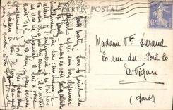 CPA Marseille Place Jules Guesde et l'Arc de Triomphe 