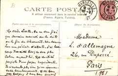 CPA Marseille Arc de Triomphe Porte d'Aix 