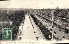 CPA Paris Perspective de la Rue de Rivoli 