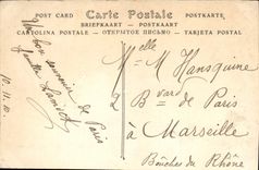 CPA Aeroplanes Evoluant au dessus du Bois de Boulogne et du Trocadero Paris Avion Aviation