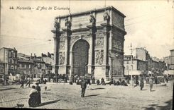 CPA Marseille L'Arc de Triomphe 