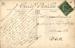 CPA Marseille La Place d'Aix et al Arc de Triomphe Monument eleve aux Gloires de la Premiere Republi