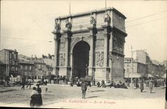 CPA Marseille Arc de Triomphe 
