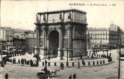 CPA Marseille La Porte d'Aix LR 