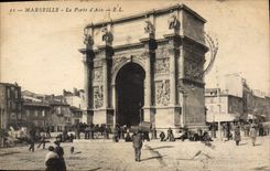CPA Marseille La Porte d'Aix E L 