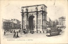CPA Marseille La Porte d'Aix N D 