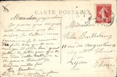 CPA Marseille Arc de Triomphe de La Porte d'Aix 