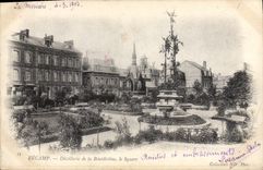 CPA Fecamp Distillerie de la Benedictine le Square 