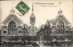 CPA La Benedictine a Fecamp Vue Generale Prise du Square 