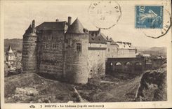 CPA Dieppe Le Chateau Facade Nord Ouest 