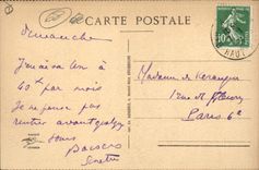 CPA Ribeauvlle Tour de la Cigogne 