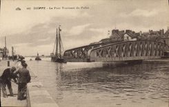 CPA Dieppe Le Pont Tournant du Pollet 