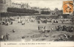 CPA Saint Malo La Greve de Notre Dame de BOn Secours 