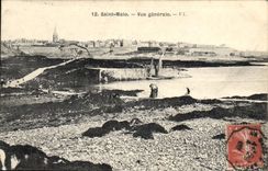 CPA Saint Malo Vue Generale 