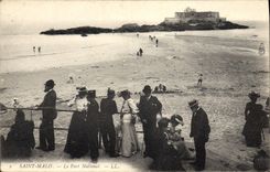 CPA Saint Malo Le Fort National 