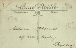 CPA Saint Malo La Promenade sur les Remparts Cote Sud 