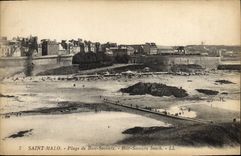CPA Saint Malo Plage de Bon Secours Bon Secours Beach 