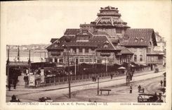 CPA Saint Malo Le Casino A et G Perret Archit 