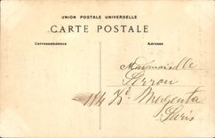 CPA Cote d'Emeraude Saint Malo Escalier des Remparts Cote du Grand Be 