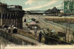 CPA Saint Malo Les Remparts et le Casino 