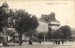 CPA St Malo I et V Le Chateau 