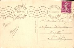 CPA Cote d'Emeraude Saint Malo Vue Panoramique sur le Chateau et les Bassins 