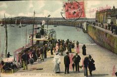 CPA Saint Malo Arrivee du Bac de Dinard 