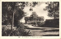 CPA St Malo Le Casino et les Jardins 