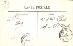 CPA Saint Malo sur les Remparts 